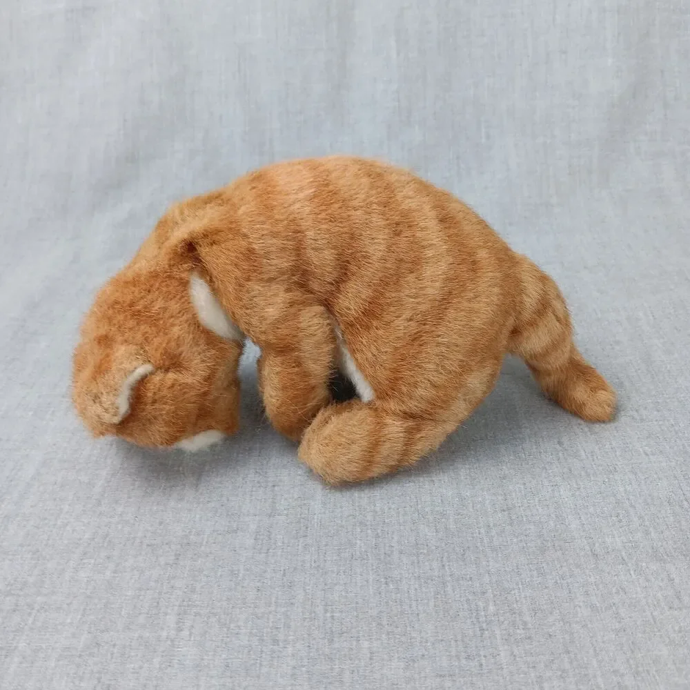 Applause Avanti Orange Striped Tabby Cat Plush Baby Replacement Kitten 1987 VTG